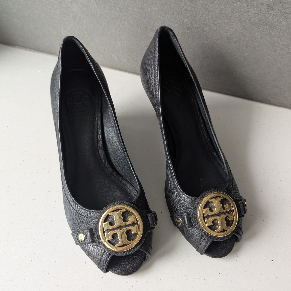 Tory Burch wedge pumps side 5